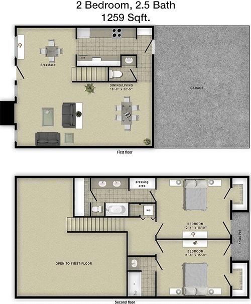 Woodway Garden Townhomes, Houston, TX