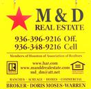 M & D Real Estate logo