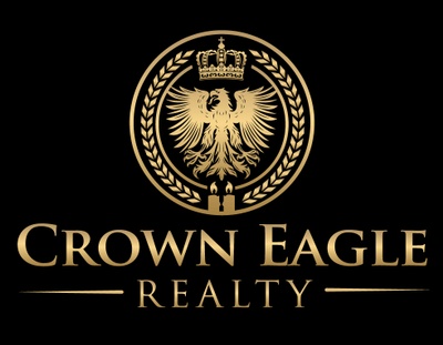 Eagle Logo with a Crown on the Head Graphic by hartgraphic · Creative  Fabrica