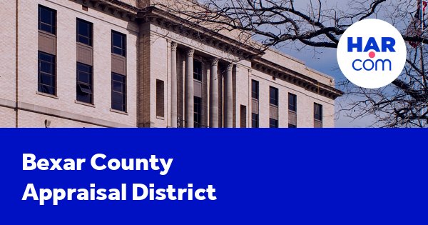 Bexar county appraisal district and county tax information - HAR