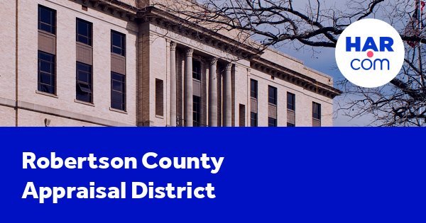 Robertson County Appraisal District And County Tax Information HAR   25appraisaldistrict48395 