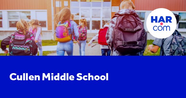 Cullen Middle School Houston, TX - HAR.com Cullen Middle School Houston, TX - HAR.com