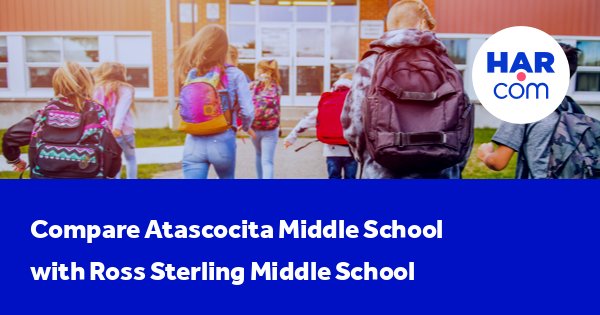 Compare Atascocita Middle School With Ross Sterling Middle School Har Com