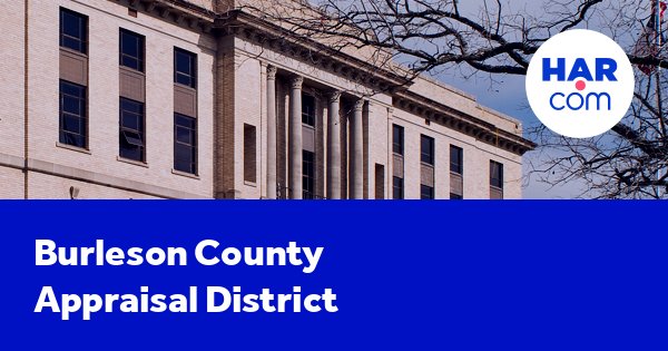 Burleson County Appraisal District And County Tax Information 9121